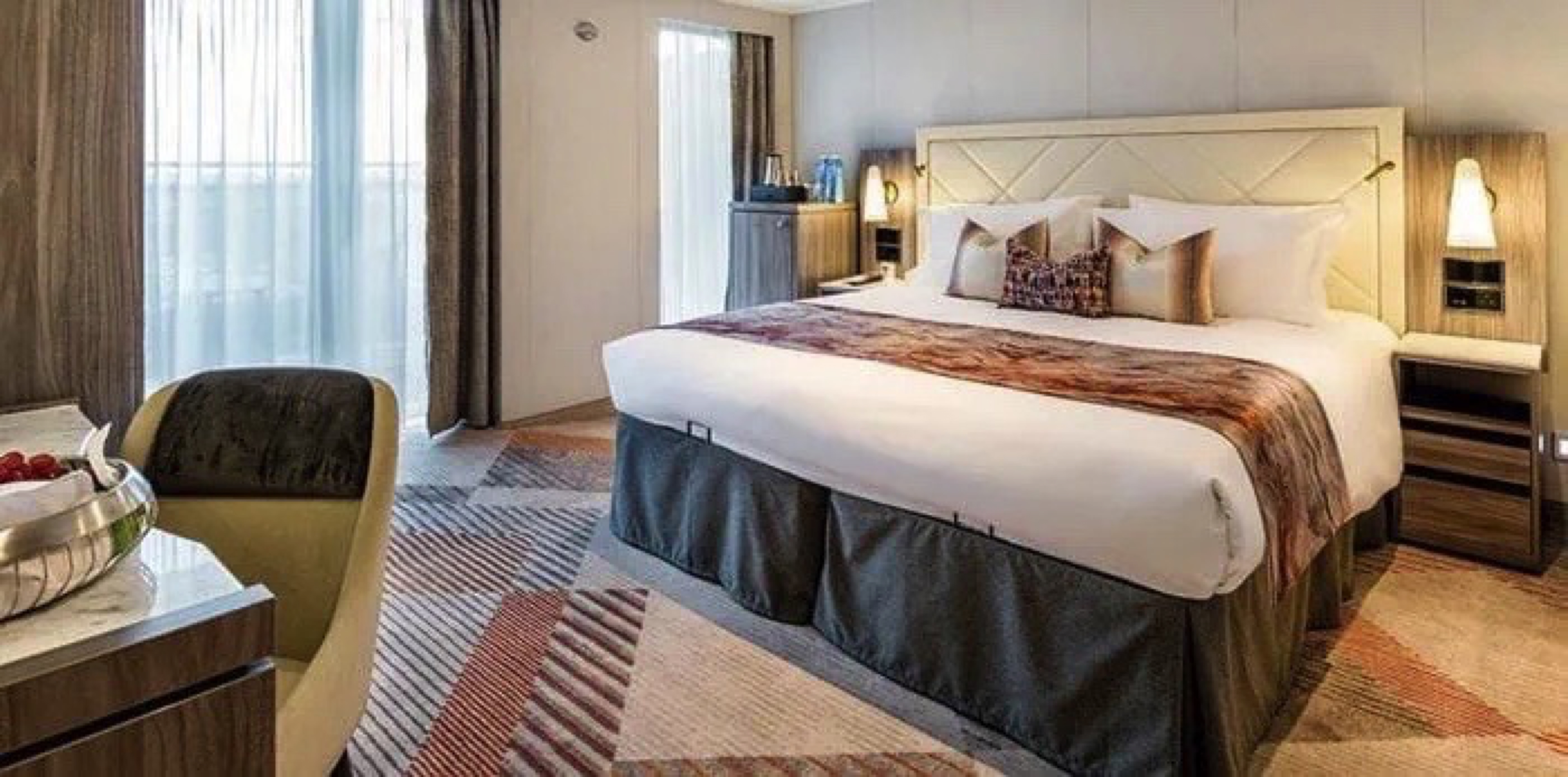 Adapted Deluxe Balcony Cabin